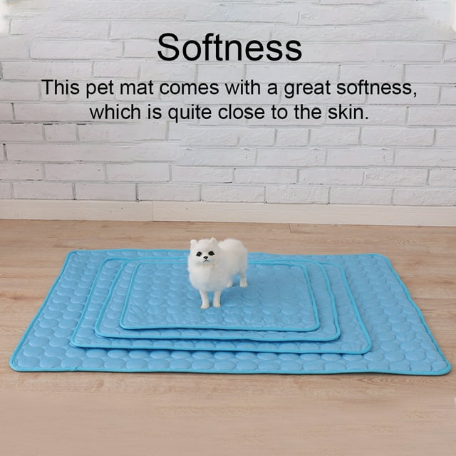 stanreset 1/2/3/5 Tapis pour Chien Tapis pour Chat Fournitures pour Animaux Coussin pour Chiot Finition Soignée Douceur Sans Bavures Design Pliable Pratique Multicolore Rose TG,100*70cm 1 Pce