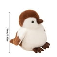 thumbnail image 2 of 2026 New Bird Plush Toys, Stuffed Animals Toys Bird Soft Pillow Toys, Cute Plush Toy, Birds Cartoon Doll, Figurine, Best Birthday Gifts for Holiday Xmas Easter for Friend (Plush Toys, Brown), 2 of 6