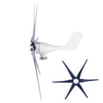 thumbnail image 1 of Portable High Temperature Resistant Wind Turbine Generator, Wind Turbine Generator Kit, Lightweight for Stable  Home Use Blue,Black, 1 of 7