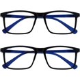 thumbnail image 1 of OPULIZE Unisex's Modern Reading Glasses, 1 of 6