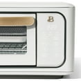 Beautiful Infrared Air Fry Toaster Oven, 9Slice, 1800 W, White Icing by Drew Barrymore