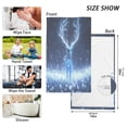 thumbnail image 3 of Cotton Towel Two-Piece 16x28 Inch One Sizex2 Face Towel Set Towel Set Cotton Hand Bath Towel Bathroom Beach Cartoon Blue Elk, 3 of 8