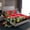 Green Red, variant on jejeloiu Joy Christmas Twin Sheet Sets,Red Xmas Berry Twin Fitted Sheet,Geometric Stripes Bowtie Flat Sheet For Child,Ultra Soft Home Decor,3pcs