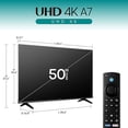 thumbnail image 3 of Televisión Hisense Serie A7 50 Pulgadas 4k Fire Tv 50A7NF, 3 of 17