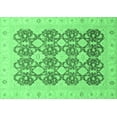 thumbnail image 1 of Ahgly Company Indoor Rectangle Oriental Emerald Green Traditional Area Rugs, 8' x 10', 1 of 4