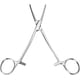 thumbnail image 4 of Pinzas hemostáticas, tijeras para mascotas de acero inoxidable para perros y gatos, abrazadera para el pelo de oreja, tijeras de pesca, herramientas (18CM dobladas), 4 of 5