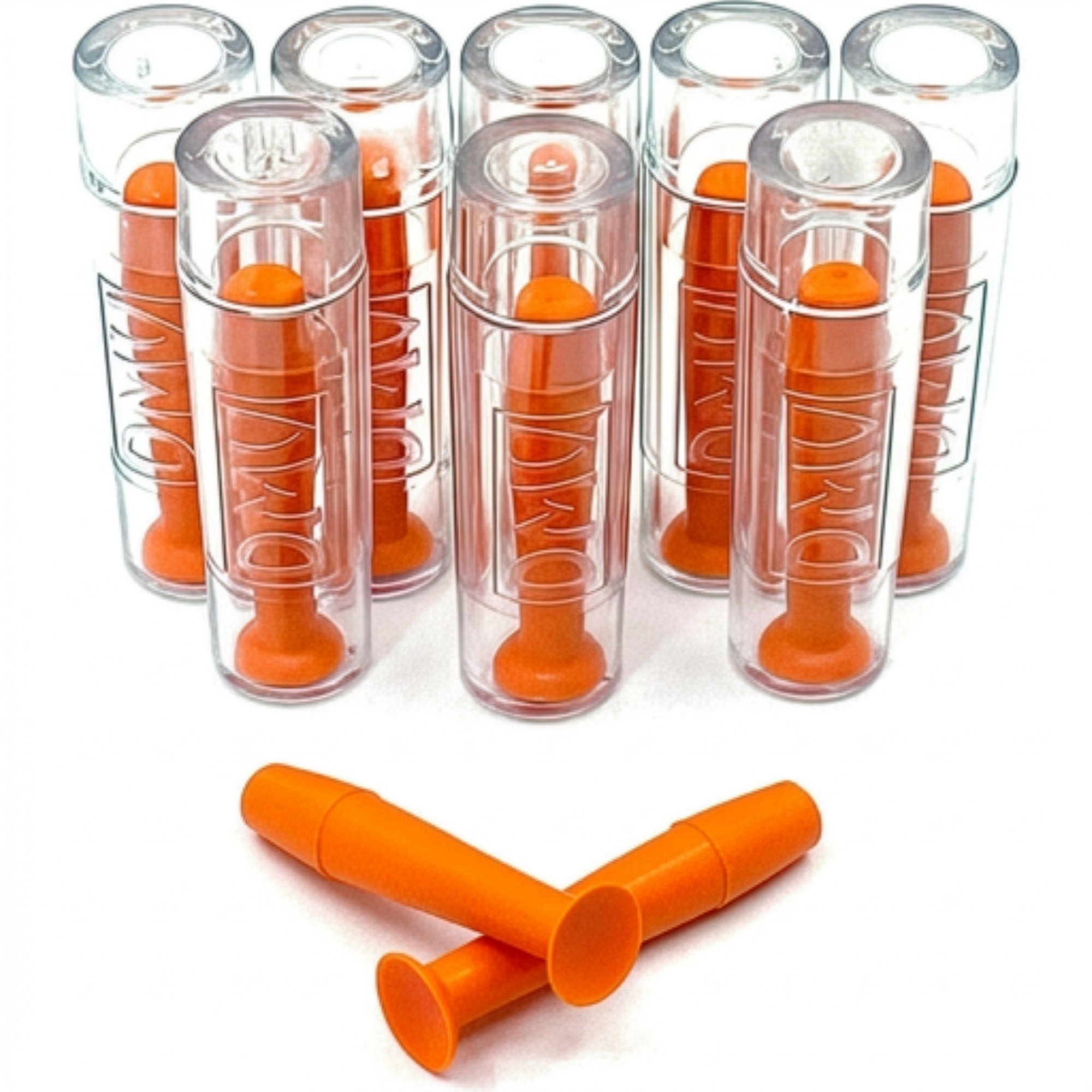 DMV Ultra Hard Contact Lens Remover - Orange (Pack of 10)