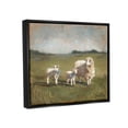 thumbnail image 3 of Stupell Sheep & Lamb Family Rural Grazing Animals & Insects Painting Black Floater Framed Art Print Wall Art, 3 of 6