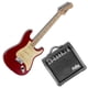 thumbnail image 1 of Paquete Guitarra Electrica Series Jethro By Steelpro 046-sk Color Rojo Material Del Diapasón Maple Orientación De La Mano Diestro, 1 of 9