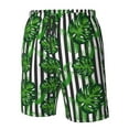thumbnail image 5 of Kdxio Palm Greenery Pattern Mens Casual Shorts - Drawstring Summer Beach Sports Shorts for Men, 5 of 9