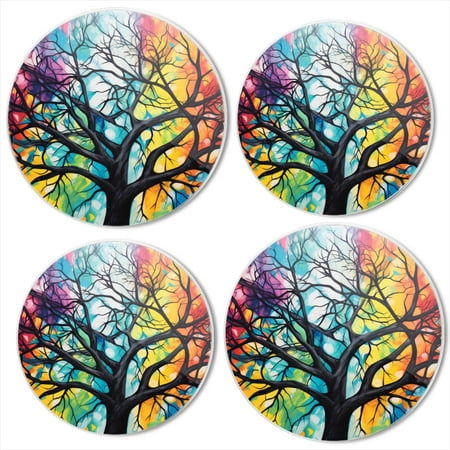 

Bahomeck Electric Stove Burner Covers Set Of 4 Black Tree With Branches That Intertwine Metal Gas Stove Burner Covers Protecting Gas Stoves 8 Inch And 10 Inch