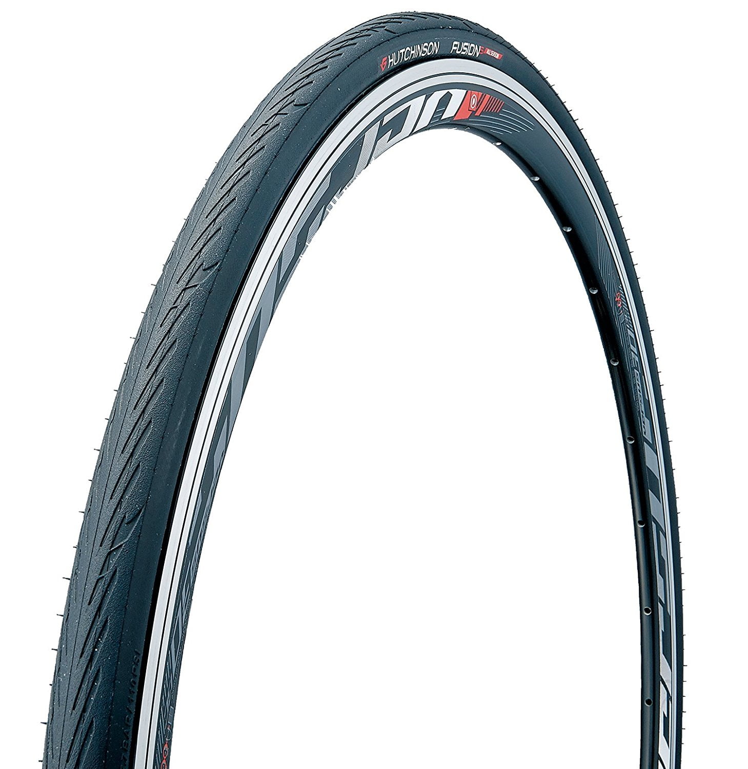 Fusion 5 All Season Road Tire 700C X 28 BLACK Larger Rubber Grain Size fusion-5-all-season-road-tire-700c-x-28-black-larger-rubber-grain-size