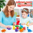 thumbnail image 3 of Juguete didáctico Ganaj Montessori con el alfabeto de dinosaurios de 1 a 3 años, 3 of 7