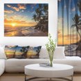 thumbnail image 1 of Design Art - Plage Paradisiaque d'Île Tropicale avec Palmiers, 1 of 3