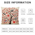 thumbnail image 5 of FUMJ  Valentines Day Throw Pillow Covers Red Love Heart Home Decorations Cushion Case for Sofa Couch, 5 of 5