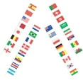 thumbnail image 2 of 32PCS Hand Held Small National Flag On Stick International World Country Stick Flags Banners for Bar Party Decoration, 2 of 7