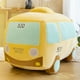 thumbnail image 4 of El tráfico acogedor del automóvil del juguete de felpa rellenó Autobús amarillo Sunnimix Juguetes de almohada, 4 of 8