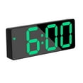 thumbnail image 1 of RYGRZJ Digital Alarm Clock, LED Alarm Clock for Bedroom, Electronic Desktop Clock with Large Display, Adjustable Brightness and Snooze Model for Bedroom, Desk, Office, 1 of 8