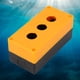 thumbnail image 4 of M Buder Caja de Control BX3 22mm Interruptor de Botón de Tres Agujeros Carcasa Protectora Impermeable Plástico ABS Retardante de Llama Color Amarillo (15 cm / 5.9 pulgadas), 4 of 8