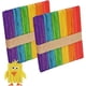 thumbnail image 3 of Colorful Popsicle Sticks, 45-50 Pieces, 6.5cm, Craft Sticks, Colorful Popsicle Sticks, Rainbow Children's Art Craft Sticks, 3 of 5