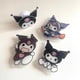 thumbnail image 4 of Soporte de teléfono de Anime Kawaii Sanrio Kuromi, cojín de aire redondo para coche, soporte de expansión de dibujos animados, agarre plegable para dedo, 4 of 4