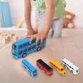 thumbnail image 4 of Juego de coches de juguete BuyWeekMX 4 piezas 1/87 Colorido Miniatura, 4 of 9