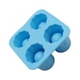 thumbnail image 4 of Advancent Molde para hacer hielo, modelo de hielo esférico, carcasa antiadherente, bandeja cuadrada de buena elasticidad, superficie lisa, No.2 5Conjunto, 4 of 6