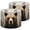 Color 4, variant on Linen Drum Lamp Shades Rustic Woodland Bears Animal Bear Wildlife Animal Hunting 13" x 13" x 10" Lampshade for Table Lamps Floor Lamps Lamp Shade Replacement Easy Assembly Required
