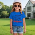 thumbnail image 2 of KPOPLK Toddler T Shirts Girls Basic Tee Summer Cotton T-Shirts Crewneck Short Sleeve Shirts for Kids 2-7Y Size 9-10 Years,Blue, 2 of 4
