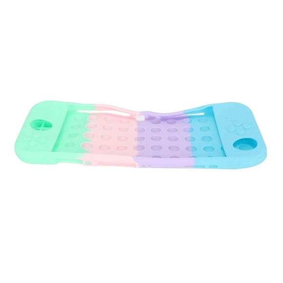 FYBTOF Protective Case for Switch,Protective Portable Scratch Resistant Game Console Silicone Protective Cover for Switch Accessories (Blue Pink Green)-3771