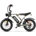 thumbnail image 3 of AMYET S8-S Electric Bike 1000W(1500W Peak), 48V 20Ah, 20"x4.0" Fat Tire Ebike for Adults, Hydraulic Disc Brakes E-Mountain Bicycle, UL2849, 3 of 10