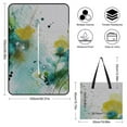 thumbnail image 2 of Marble Texture Picnic Blanket Waterproof Outdoor Beach Blanket Hand-held Pad Suitable for Travel, Camping, Beach, Family Gatherings, 2 of 8