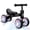 Black, variant on Baby Balance Bike, 4-Wheel No-Pedal Bicycle for Toddlers 12-36 Months, Boys & Girls First Birthday Gift(Black)