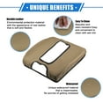 thumbnail image 3 of Armrest Protector Cover Pad Replacement for GMC Sierra 2014 - 2017 for Chevy Silverado Brown, 3 of 6