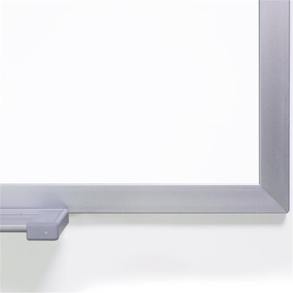 Pemberly Row 48.5" x 96.5" Aluminum Fr. Ceramic Mag Whiteboard