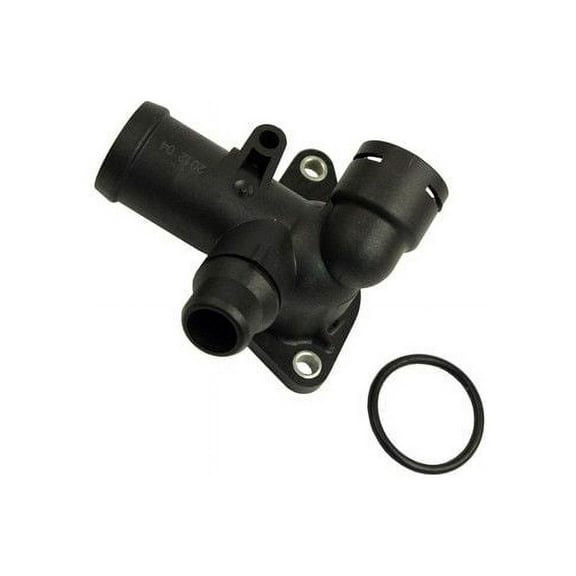 Engine Coolant Outlet Flange - Compatible with 2002 - 2005 Audi A4 Quattro 1.8L 4-Cylinder AMB 2003 2004