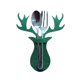 thumbnail image 4 of Toystoory 4 piezas soporte de vajilla de Navidad decoración de de comedor fiesta de Año Nuevo Hotel café cubiertos regalos bolsa bolsa Kits de decoración para fiestas, 4 of 6