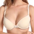 thumbnail image 2 of Zshosam Women's Wireless Bra with Seamless Smooth Comfort Wirefree T Shirt Bra(Beige,32), 2 of 4