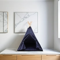 PBPBOX pet teepee Pet Teepee Tent Oxford Cloth Security for Pets 1Pack 15.7*15.7*19.7in