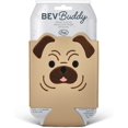 thumbnail image 3 of Fred & Friends BEV Buddy Dog Drink Sleeve Pug, 3 of 3
