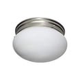 thumbnail image 3 of Designers Fountain 4732-PW Basic 9" Flushmount Pewter Finish Light Fixture, 3 of 3
