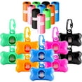 thumbnail image 1 of YSTINNG 10 Pack Bone Shaped Poop Bag Dispenser Pet Waste Disposal Bag Dispenser (Random Color) YD72-1888, 1 of 8