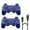 Blue, variant on INFISU 2 Pack Controllers for PS3 ,Wireless Playstation 3 Gaming Controller with Double Shock & Motion Sensor,Compatible with PS3 Controller Bluetooth Rechargeable Gamepad Remote,Black