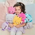 thumbnail image 6 of GUND Drops, Carla Claws, Expressive Premium Stuffed Animal Soft Plush Pet, Blue, 6, 6 of 6