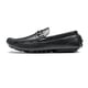 thumbnail image 2 of Mocasines para Hombre Bruno Marc Tipo Conducción Slip-On Negros, 2 of 9