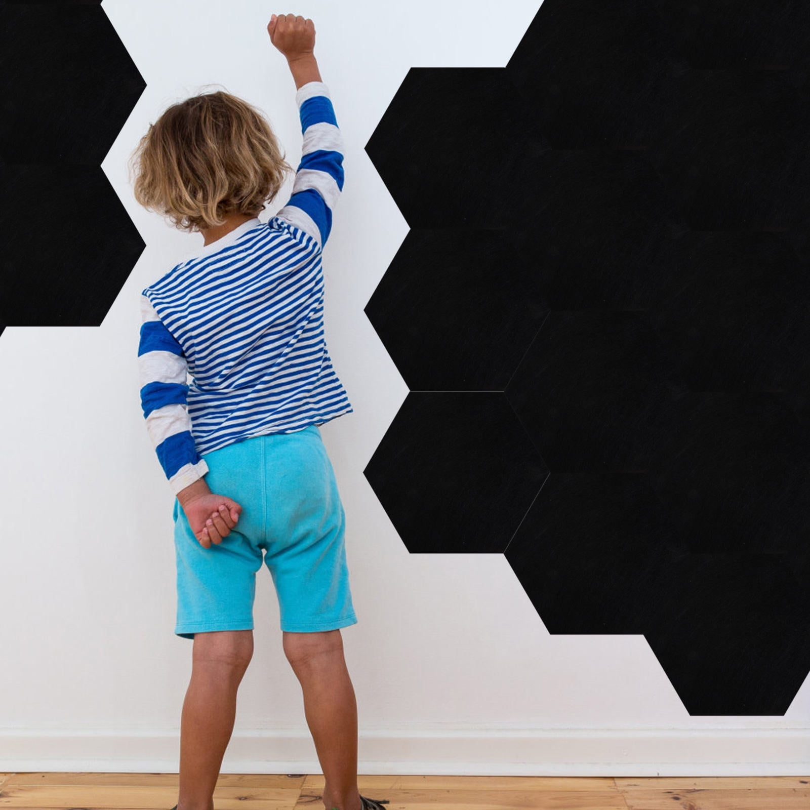 GOOHOCHY Acoustic Self Adhesive Wall Panel Sound Absorbing Boards Polyester Fiber 6Pcs for Ceiling