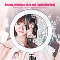 thumbnail image 3 of 10 Inch Ring Light Selfie Ring Light Light High High 3 Lighting Modes 2800-5700k Ring Light For Home Or Live Use, 3 of 7
