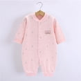 thumbnail image 2 of Akiihool Baby Boys' Sleeveless Bodysuit Summer Casual Romper (Pink,6-9 Months), 2 of 3