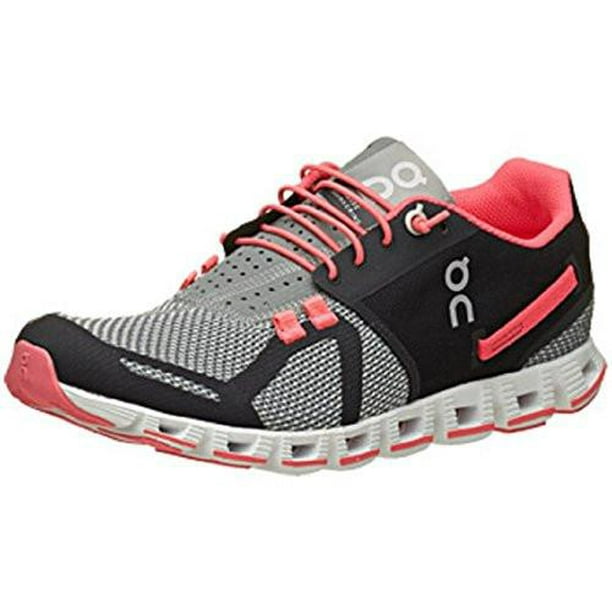 On Running - ON 9-3909: Cloud Women's Running Shoes Grey/Neon Pink ...