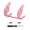 Pink, variant on NATEFEMIN Compact Gimbal Bumper for DJI NEO 4g Net Weight, Lightweight yet Durable, Protects Drone Gear Effectively